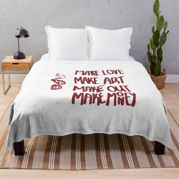Item preview, Make Love Make Art Make Out Make Money Typography Shirt designed and sold by Doptlavia.