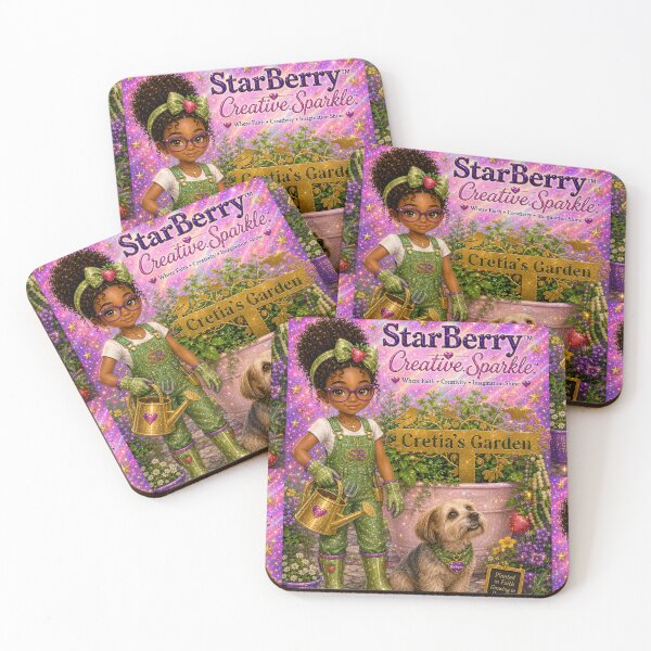 Item preview, StarBerry™ Visits Cretia's Garden designed and sold by Creative Expressions Art.