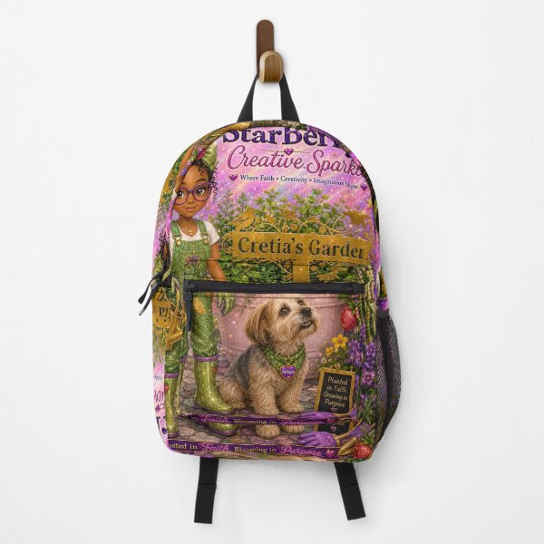 Item preview, StarBerry™ Visits Cretia's Garden designed and sold by Creative Expressions Art.