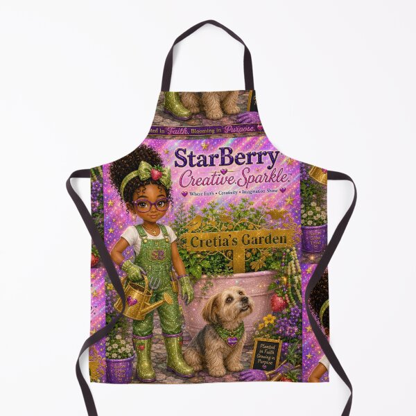Item preview, StarBerry™ Visits Cretia's Garden designed and sold by Creative Expressions Art.