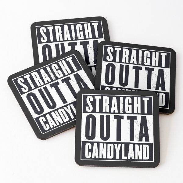 Item preview, Straight Outta Candyland Candy Humor designed and sold by Victor Shadehorn.