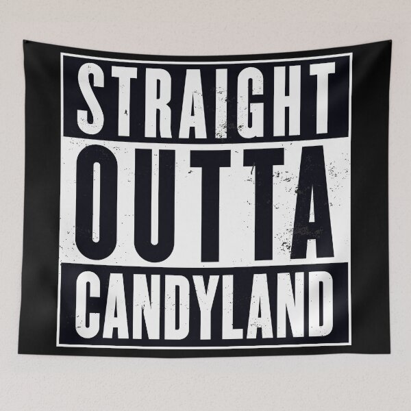 Item preview, Straight Outta Candyland Candy Humor designed and sold by Victor Shadehorn.