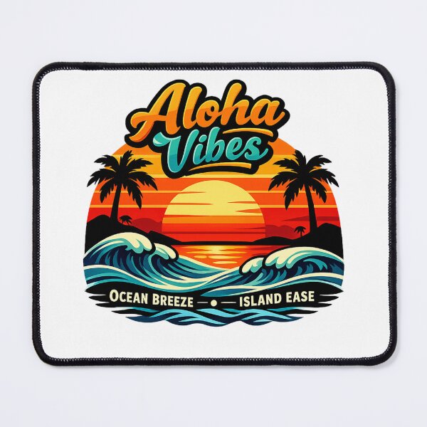 Item preview, Ocean Breeze, Island Ease Aloha Vibes designed and sold by DPBTees70.