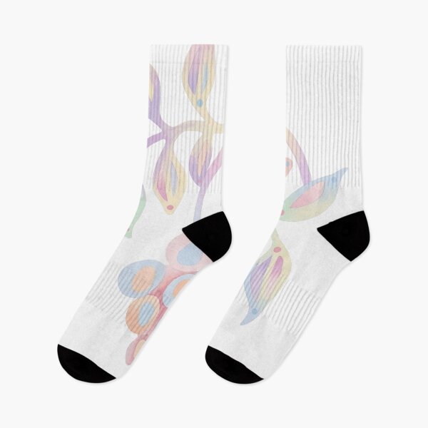 Item preview, Pastel Korean Folk Grape Vine Watercolor designed and sold by Yiruda-Art.