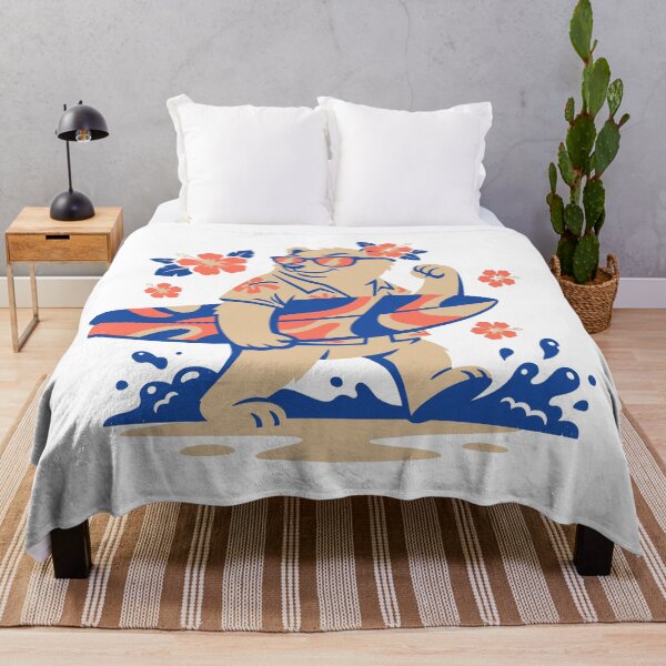 Item preview, Surf Bear Tropical Beach Vibes Retro Summer designed and sold by ArtTodayShop.