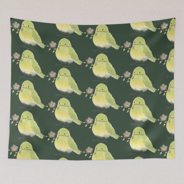 Item preview, Cute Bird With Flower T-Shirt Soft Nature Lover Gift Vintage Style Graphic Tee for Women Men Spring Aesthetic Shirt designed and sold by LessIsLoud.
