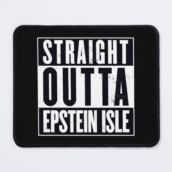 Item preview, Straight Outta Epstein Isle Dark Satire designed and sold by Victor Shadehorn.