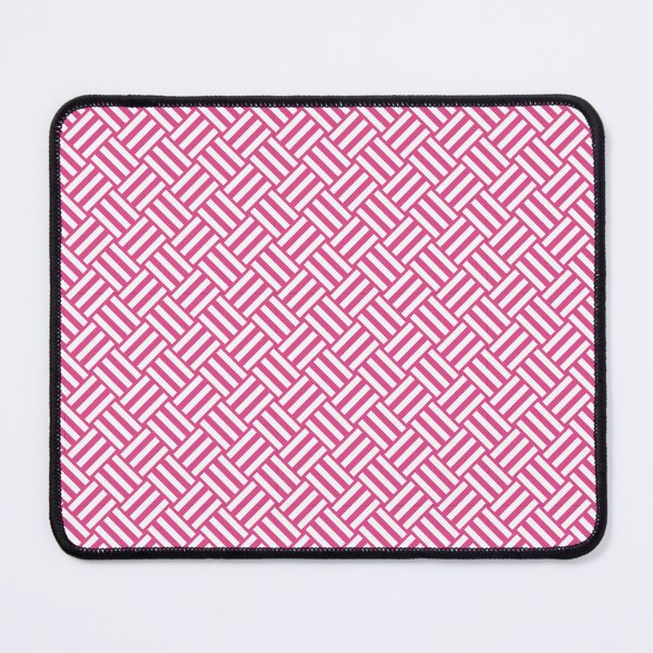 Item preview, Hot Pink And White Basket Weave Pattern designed and sold by pattern-archive.