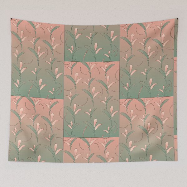 Item preview, Minimalist Sage Floral Pattern Design designed and sold by Markedin.
