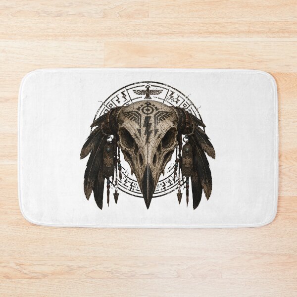 Item preview, Thunderbird Skull eerie mythology designed and sold by PatternFly.