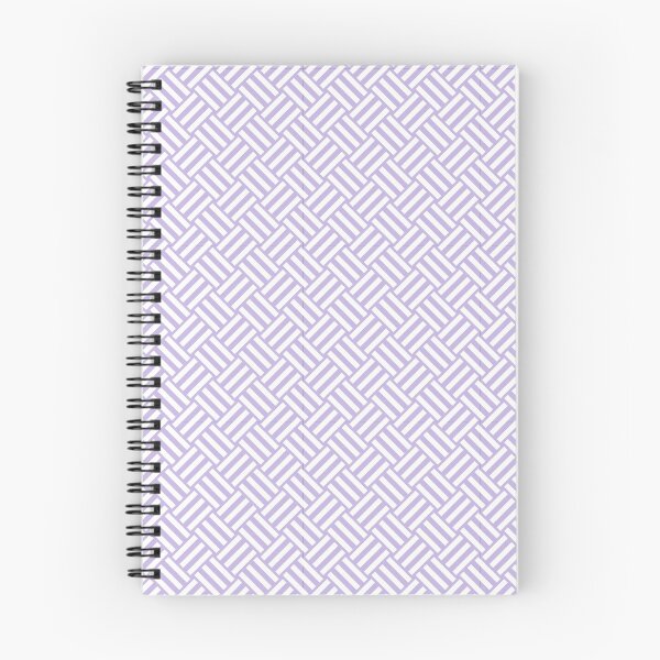 Item preview, Lavender And White Basket Weave Pattern designed and sold by pattern-archive.
