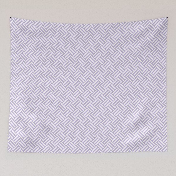 Item preview, Lavender And White Basket Weave Pattern designed and sold by pattern-archive.
