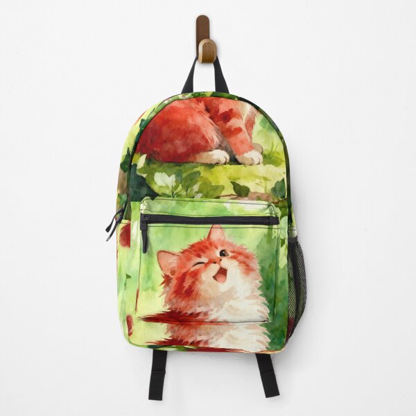 Item preview, Adorable Red Kitten in a Forest designed and sold by Shelley Loewnau-Jones Studio.