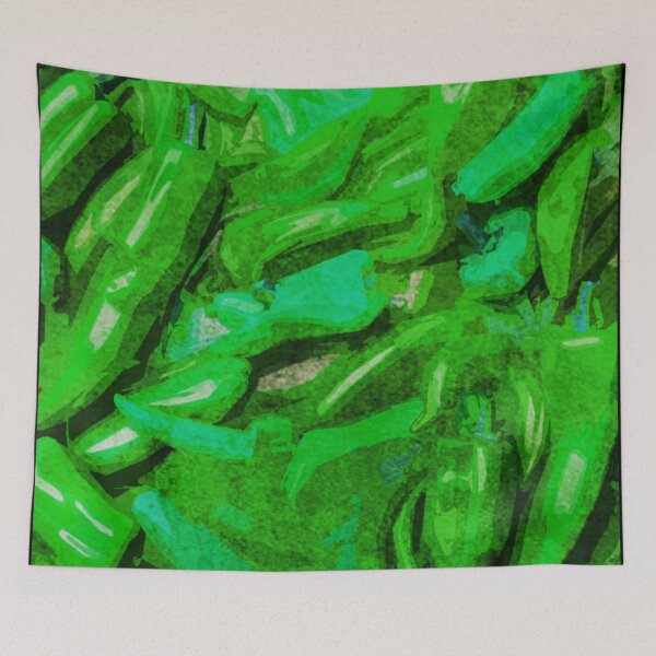 Item preview, Abstract peppers designed and sold by kinpirks.