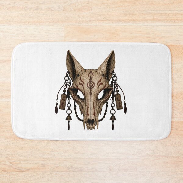 Item preview, Kitsune Skull eerie mythology designed and sold by PatternFly.
