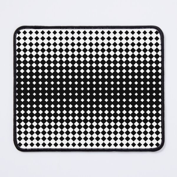 Item preview, Optical Diamond Halftone Gradient Black and White designed and sold by DigitalArtx-com.