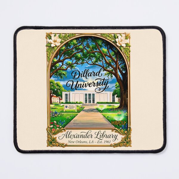 Item preview, Will W Alexander Library New Orleans Poster Art designed and sold by EvergreenPark - Tee Studio.