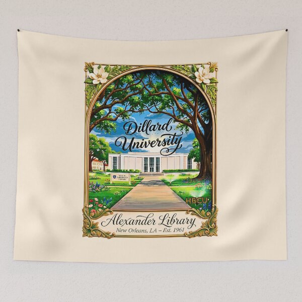 Artikelvorschau, Will W Alexander Library New Orleans Poster Art entworfen und verkauft von EvergreenPark - Tee Studio.