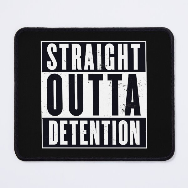 Item preview, Straight Outta Detention School Humor designed and sold by Victor Shadehorn.