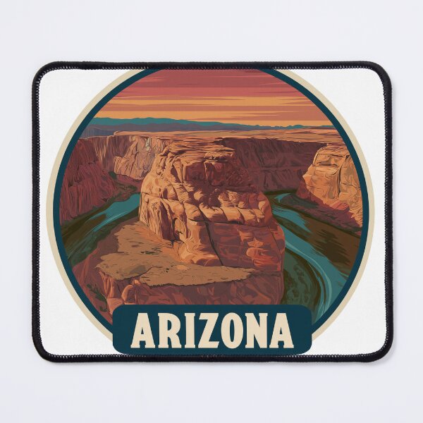 Item preview, Arizona USA Illustration Design #7 designed and sold by GoldenAurora91.
