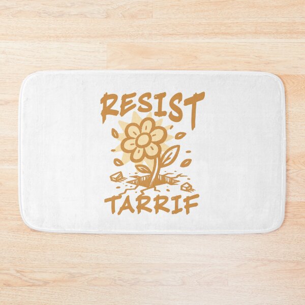 Item preview, Resist Tariff Flower Breaking - Anti Trump designed and sold by drchzak.