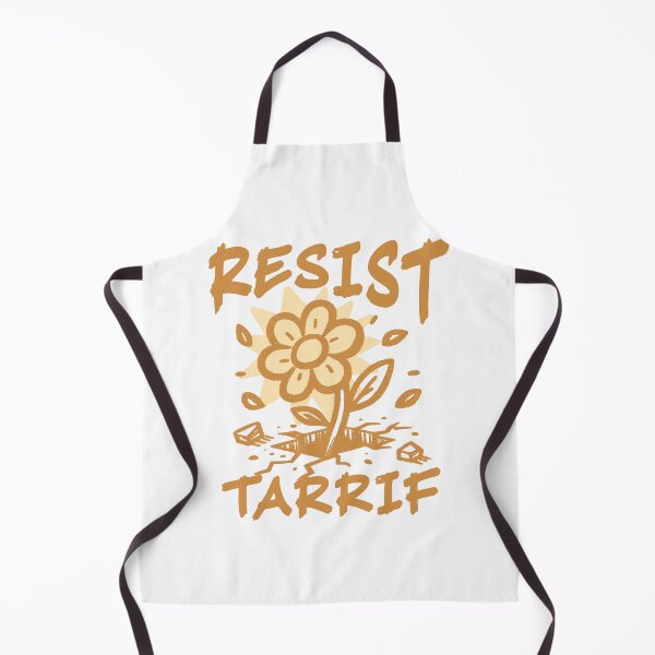 Item preview, Resist Tariff Flower Breaking - Anti Trump designed and sold by drchzak.