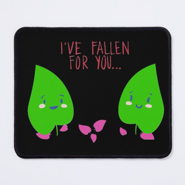Item preview, I've Fallen For You Cute Leaf Couple | Funny Autumn Love Pun | Kawaii Nature Design designed and sold by alchemist1636 .