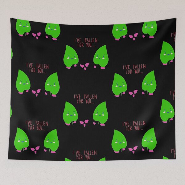 Item preview, I've Fallen For You Cute Leaf Couple | Funny Autumn Love Pun | Kawaii Nature Design designed and sold by alchemist1636 .