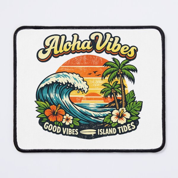 Item preview, Good Vibes, Island Tides Aloha Vibes designed and sold by DPBTees70.