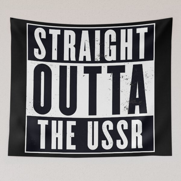 Item preview, Straight Outta The USSR Cold War Satire designed and sold by Victor Shadehorn.