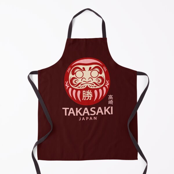 Item preview, Takasaki Daruma Doll Japanese Good Luck Art designed and sold by LinaValearte.