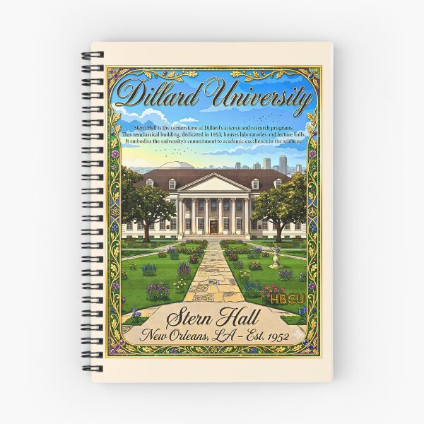 Item preview, Science in Symmetry Dillard University Stern Hall Illustration designed and sold by EvergreenPark - Tee Studio.