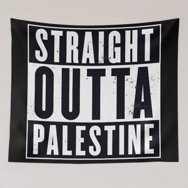 Item preview, Straight Outta Palestine Bold Statement designed and sold by Victor Shadehorn.