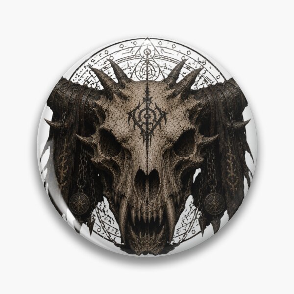 Item preview, Behemoth Skull eerie mythology designed and sold by PatternFly.