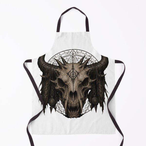 Item preview, Behemoth Skull eerie mythology designed and sold by PatternFly.