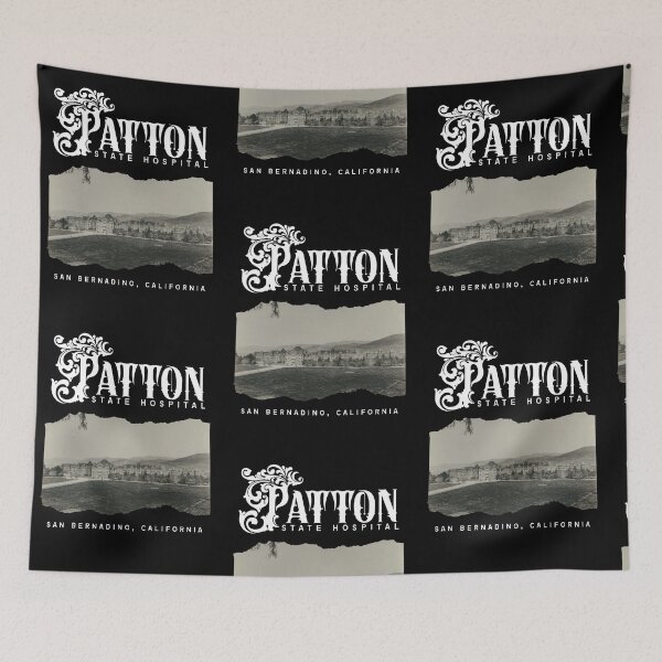 Item preview, Patton State Hospital (San Bernadino, California) Hero Graphic designed and sold by GhostlyWorld.