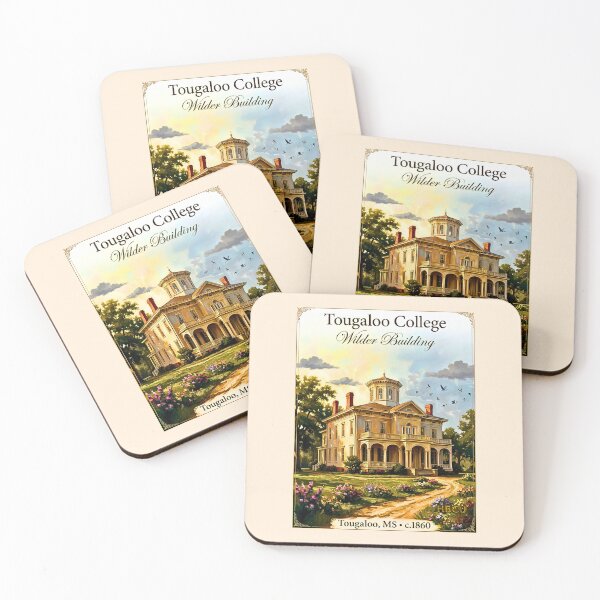 Item preview, Historic Southern Mansion Vintage Oil Painting designed and sold by EvergreenPark - Tee Studio.