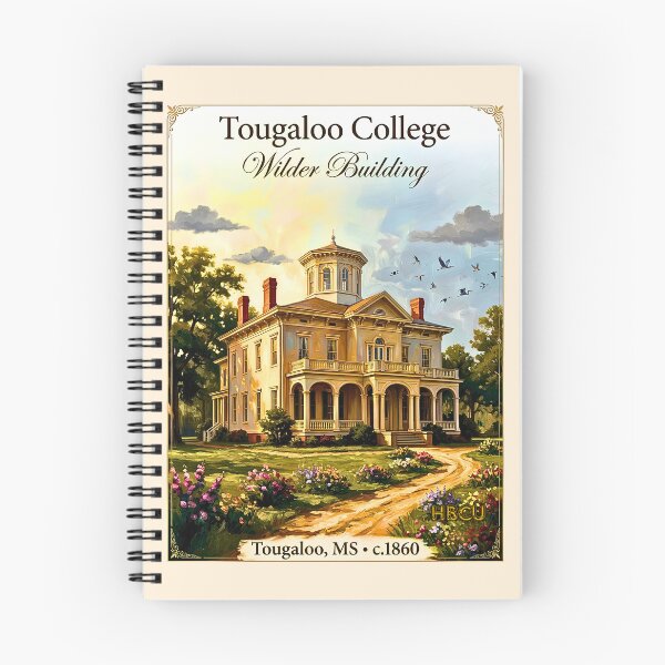 Item preview, Historic Southern Mansion Vintage Oil Painting designed and sold by EvergreenPark - Tee Studio.