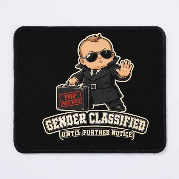 Item preview, Gender Classified Until Further Notice Funny Gender Reveal  designed and sold by freshwear design.