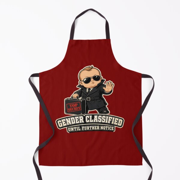Item preview, Gender Classified Until Further Notice Funny Gender Reveal designed and sold by freshwear design.