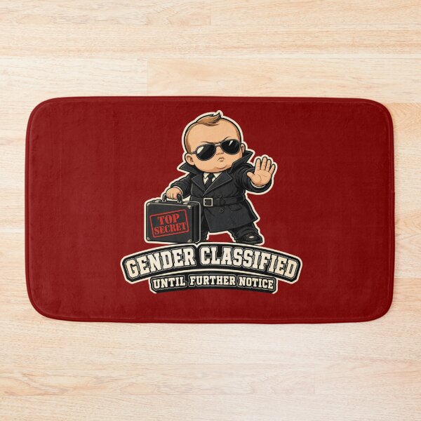 Item preview, Gender Classified Until Further Notice Funny Gender Reveal  designed and sold by freshwear design.