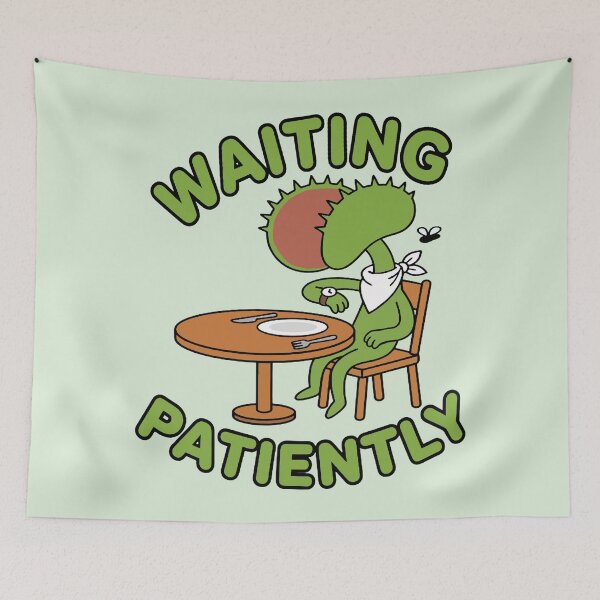 Item preview, Waiting Patiently – Hungry Venus Flytrap  designed and sold by Regal Rev.