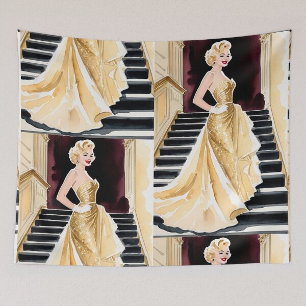 Item preview, Cinema - Iconic 1950s Hollywood Actress, Timeless Glamour designed and sold by Beat-It.