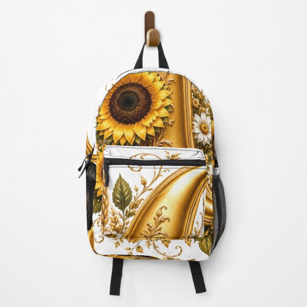 Item preview, Monograma floral com a letra G, gato preto, girassol e inicial botânica dourada | Arte elegante com o alfabeto designed and sold by MoodLay.