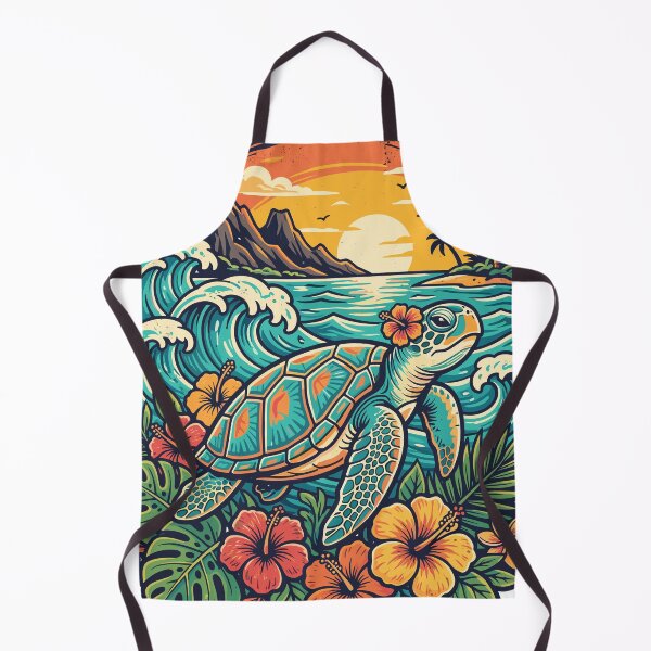 Item preview, Tropical Sea Turtle Hawaiian Sunset Ocean Paradise designed and sold by ArtTodayShop.