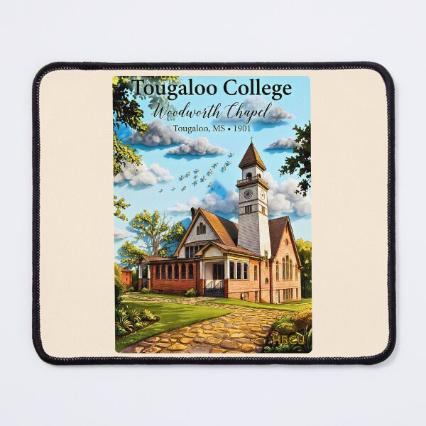 Item preview, Tougaloo College Woodworth Chapel Watercolor Art Print designed and sold by EvergreenPark - Tee Studio.