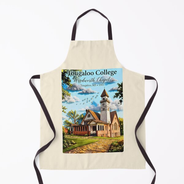 Item preview, Tougaloo College Woodworth Chapel Watercolor Art Print designed and sold by EvergreenPark - Tee Studio.