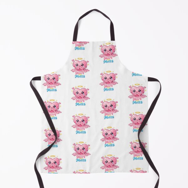 Item preview, Heart That Melts | Cute Kawaii Melting Heart Sticker designed and sold by FAZ-DESIGNS.