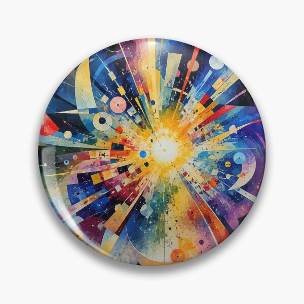 Item preview, Kaleidoscope Explosion of Geometric Shapes designed and sold by Maria Dryfhout.