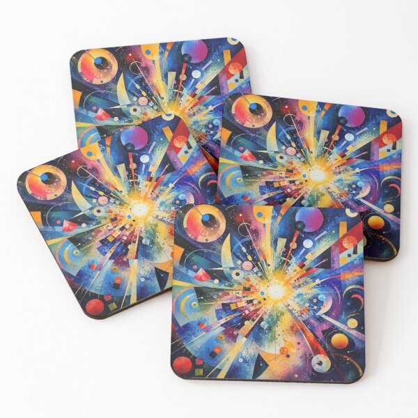 Item preview, Kaleidoscope Explosion of Geometric Shapes designed and sold by Maria Dryfhout.